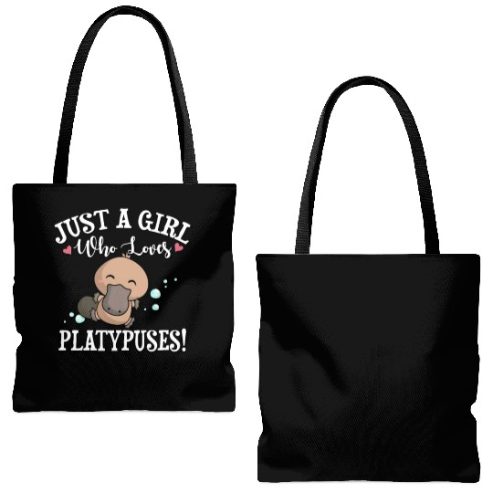 Platypus Tote Bags (AOP)