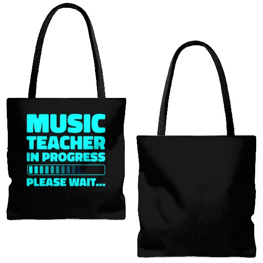 Music Teacher Tote Bags (AOP)
