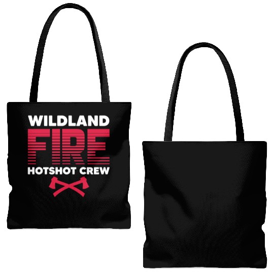 Wildland Fire Hotshot Crew Tote Bags (AOP)