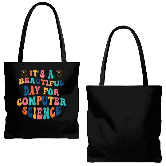 Its a beautiful Day for Computer Science Tote Bags (AOP)
