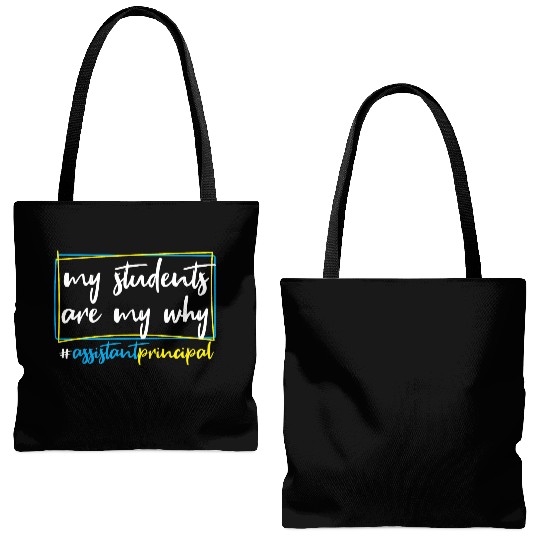 Assistant Principal Tote Bags (AOP)