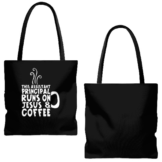 Assistant Principal Tote Bags (AOP)