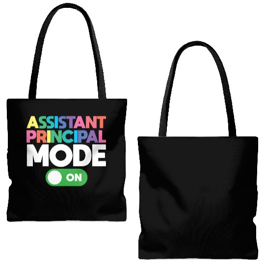 Assistant Principal Tote Bags (AOP)