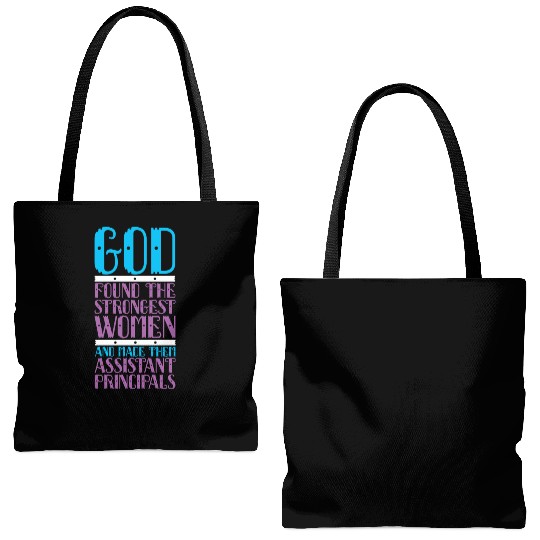 Assistant Principal Tote Bags (AOP)
