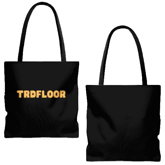 TRDFLOOR Orange Tote Bags (AOP)