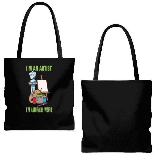 Artist Painting Painter Art Paint Art Teacher Tote Bags (AOP)
