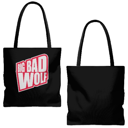 big bad wolf quote Tote Bags (AOP)