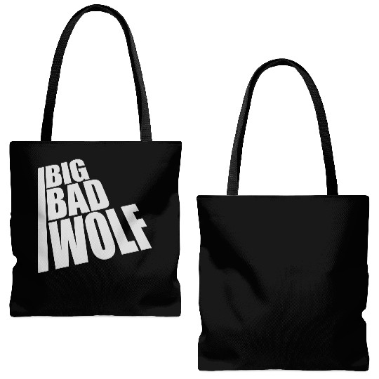 big bad wolf quote Tote Bags (AOP)