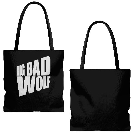 big bad wolf quote Tote Bags (AOP)