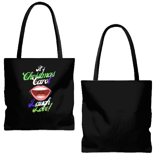 Christmas Carol Gift And T- Tote Bags (AOP) Shop Now.