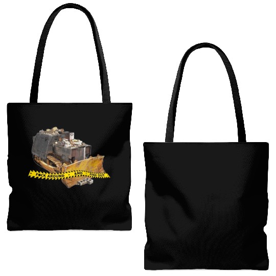 Killdozer Tote Bags (AOP)