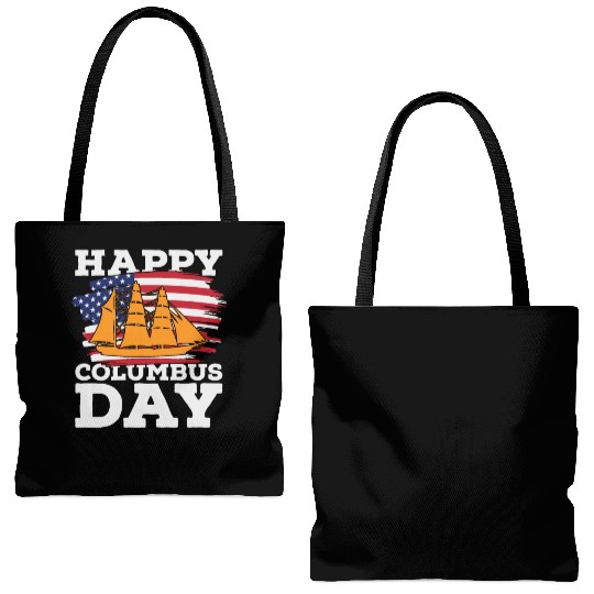 Columbus Day 1492 Tote Bags (AOP)