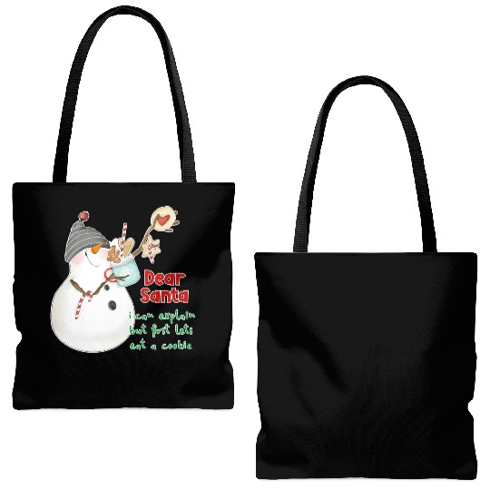 Dear Santa I can explain Tote Bags (AOP)