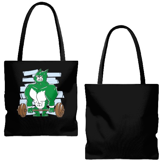 Pumping hulk. Gym Tote Bags (AOP)