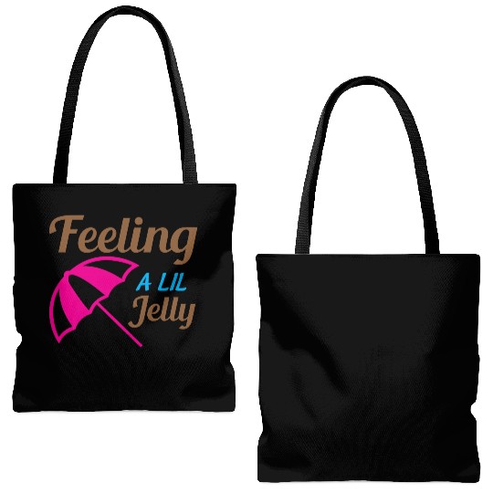 Feeling A LiL Salty with Summer Clothes Tote Bags (AOP)