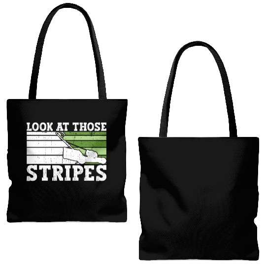 Look At Those Stripes - Lawn Mowing Funny Dad Lawn Tote Bags (AOP)