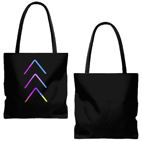 Down Syndrome Awareness 3 Arrow Support Tote Bags (AOP)