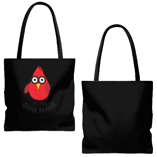 Bird Nerd Tote Bags (AOP)