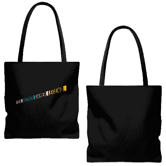 son brother gamer legend Tote Bags (AOP)