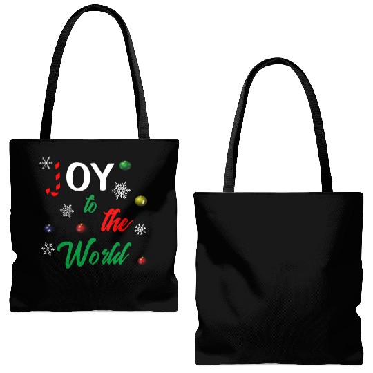 Joy to the world Tote Bags (AOP)