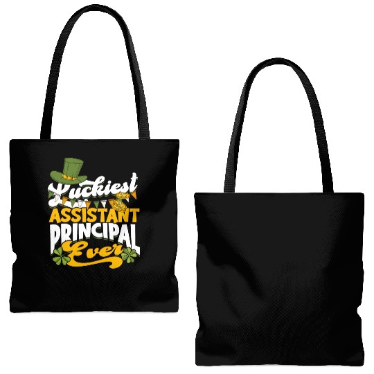 Assistant Principal Back School Teacher Principal Tote Bags (AOP)