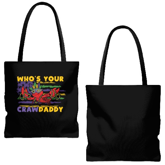 Crawfish Daddy Festival Parade Mardi Gras 2023 Tote Bags (AOP)
