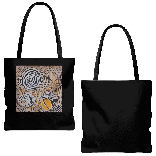 tiger skin Tote Bags (AOP)