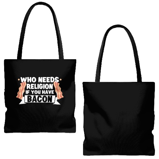 Atheist Atheism Anti Religion Securalism God Sucks Tote Bags (AOP)