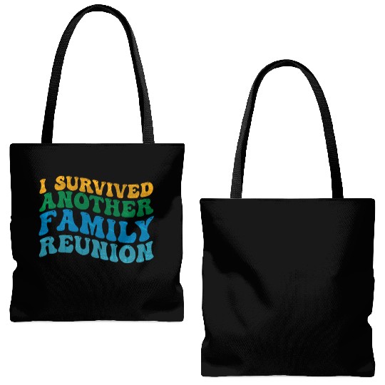 I survived Another Family Reunion Family Gathering Tote Bags (AOP)