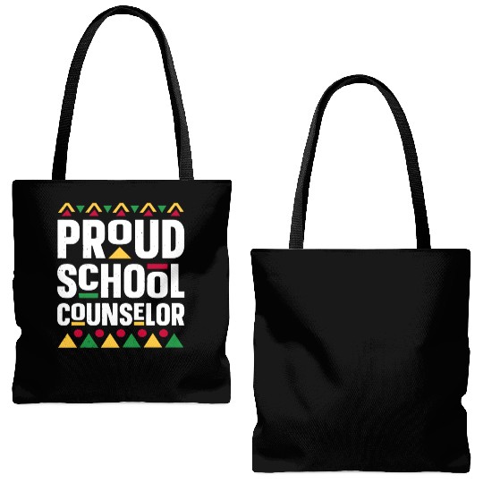 Proud School Counselor For School Counselors Tote Bags (AOP)