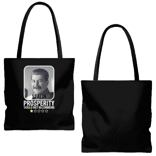 Prosperity Would Not Recommend Anti Communist Tote Bags (AOP)