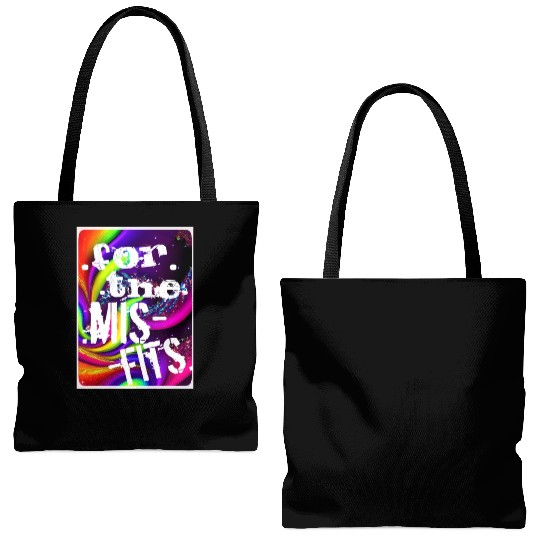 For the Misfits-2 Tote Bags (AOP)
