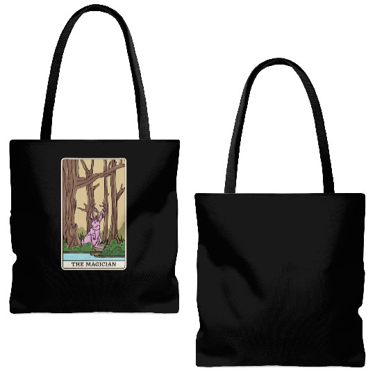 Mythical Creatures Cryptid Tarot Design for Tote Bags (AOP)