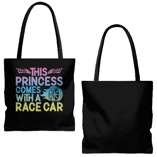 Drag Racing Race Car Girl This Tote Bags (AOP)
