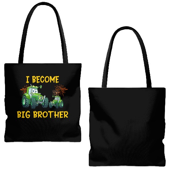 Big brother farmer tractor Tote Bags (AOP)