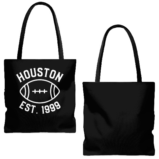 Houston Est. 1999 , Houston Football Fans Tote Bags (AOP).