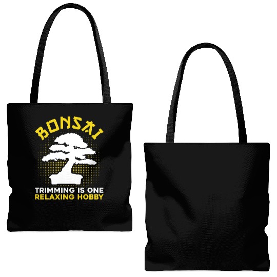 Bonsai Tree Owner Gift Bonsai Tree Gardening Tote Bags (AOP)
