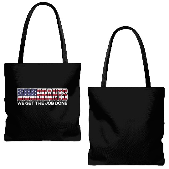 US Immigrant Indigenous USA Immigrants america Tote Bags (AOP)