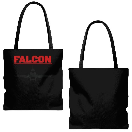 A great F 16 Falcon Aviation Tote Bags (AOP) aka Viper