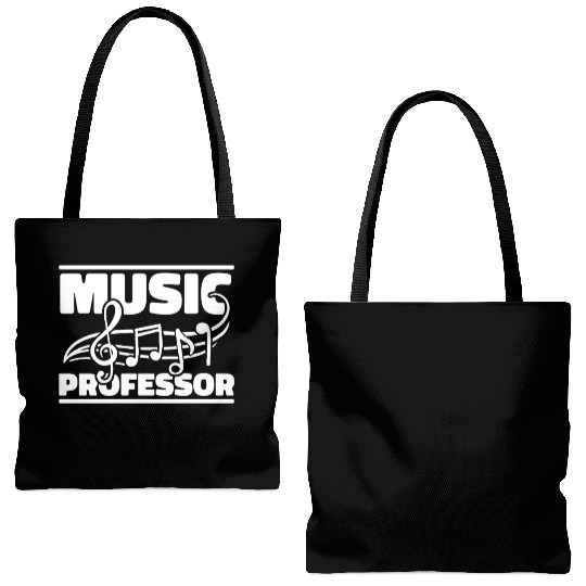 Music Teacher music nout Tote Bags (AOP)