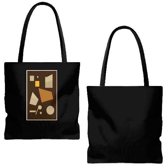 Chocolate Espresso Candy Bar Tote Bags (AOP)