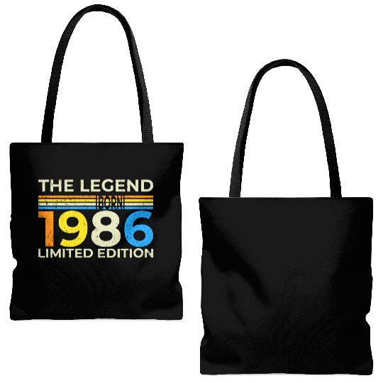 The Legend 1986 Born Limited Edition Tote Bags (AOP)