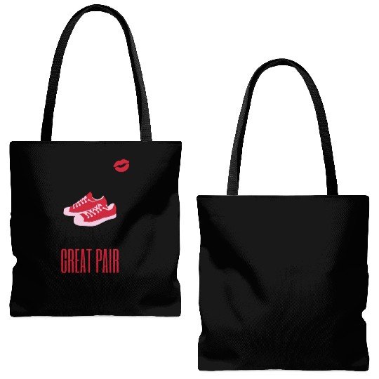 Couple Valentine 2023, Happy Valentine 2023, Love Tote Bags (AOP)