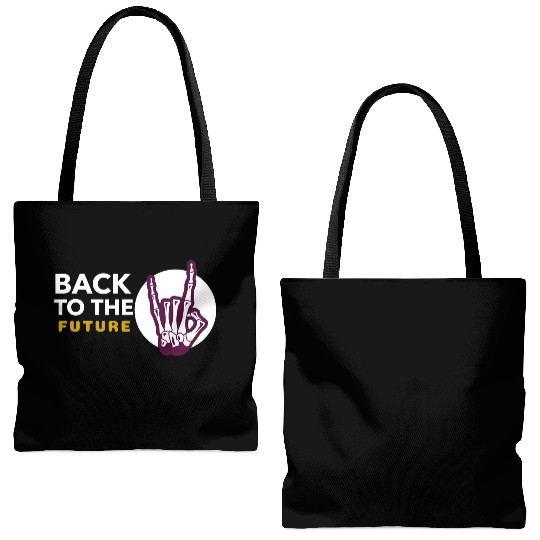 Back to the future Tote Bags (AOP)