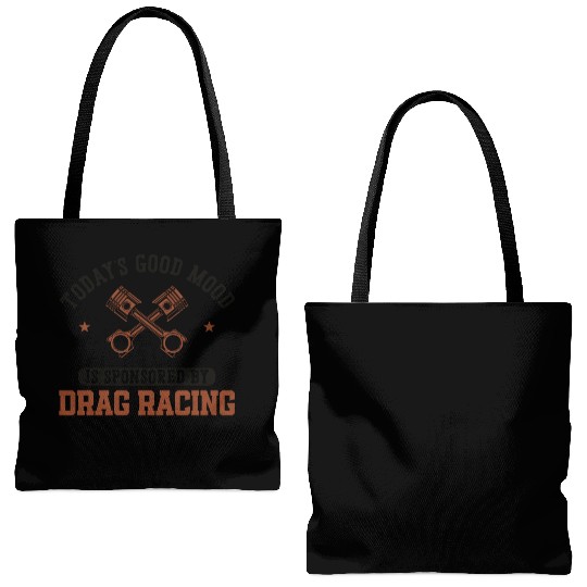 Drag Racing Race Car Today's Good Tote Bags (AOP)