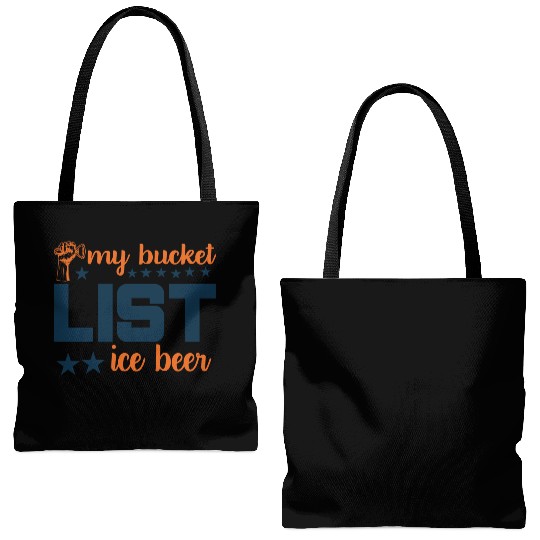 My bucket LIST ice beer Tote Bags (AOP)
