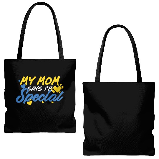 Down Syndrome Awareness Special Education Gifts Tote Bags (AOP)