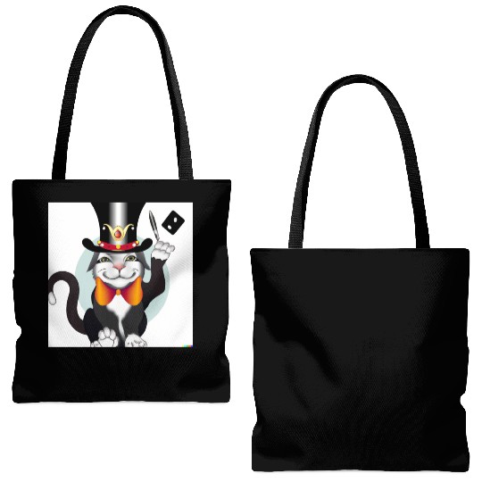 Cat joker Playing Cards | Gifts for Cat Lovers Tote Bags (AOP)
