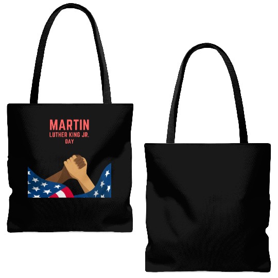 Martin Luther king jr. day Tote Bags (AOP)