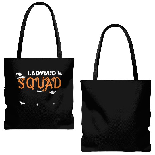 Ladybug Squad - Halloween Tote Bags (AOP)